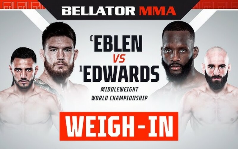 Image for Watch: Bellator 299 Eblen vs Edwards Weigh-Ins