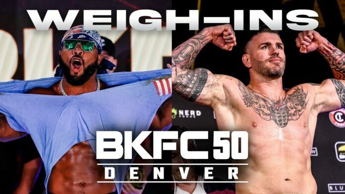 BKFC 50: Denver Weigh Ins