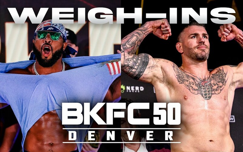 Image for Watch: BKFC 50 Hunt vs Camozzi Live Weigh-Ins
