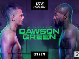 UFC Fight Night: Dawson vs Green
