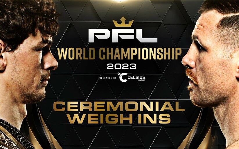 Image for Watch: PFL 10 2023 Ceremonial Weigh-Ins
