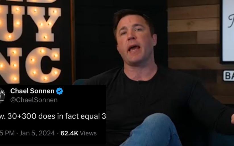 Image for Did Chael Sonnen Just Confirm a UFC 300 Headliner?