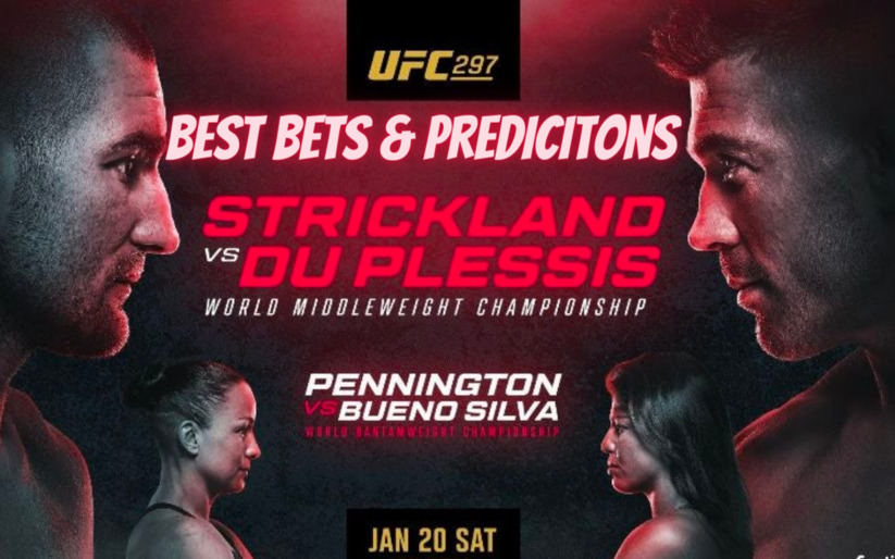 Image for UFC 297 Best Bets & Predictions
