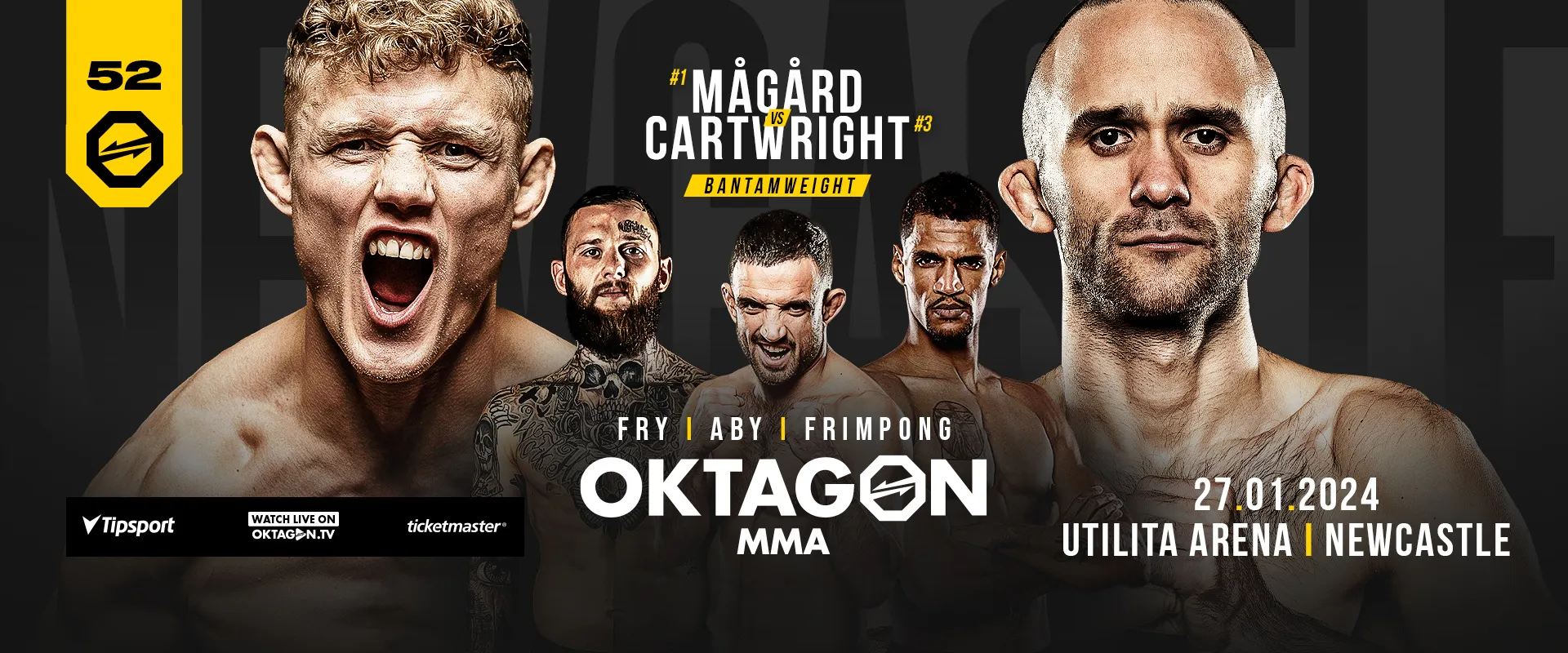 Image for Oktagon 52 Results – Magard vs Cartwright