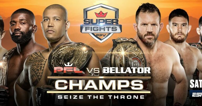 PFL vs Bellator Flyer