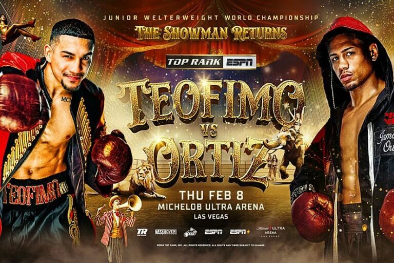 Teofimo Lopez vs. Jamaine Ortiz poster