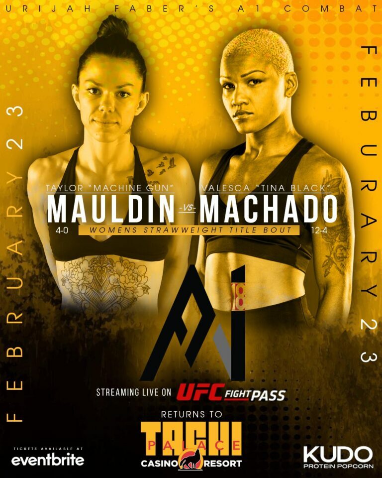 Taylor Mauldin vs. Valesca Machado
