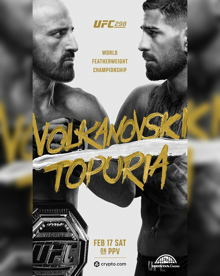 Alexander Volkanovski vs. Ilia Topuria