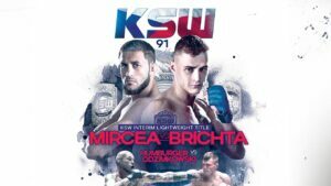 KSW 91 Results: Mircea vs. Brichta
