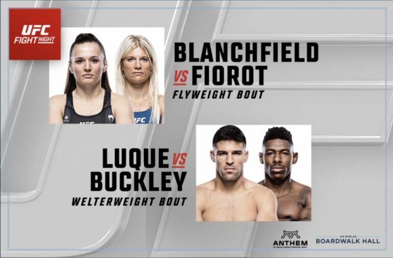 UFC Atlantic City: Buckley Steps In And We Have A New Main Event