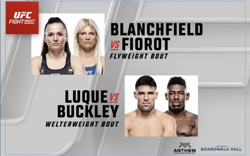 Image for UFC Atlantic City: Buckley Steps In And We Have A New Main Event