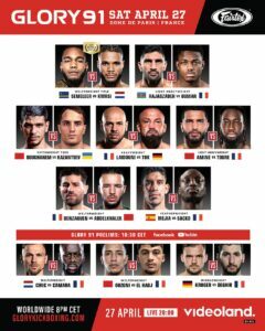 GLORY 91 Live Results