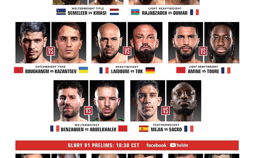 Image for GLORY 91 Live Results