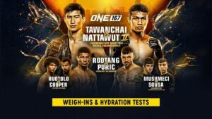 Watch the ONE 167: Tawanchai vs. Nattawut II Faceoffs