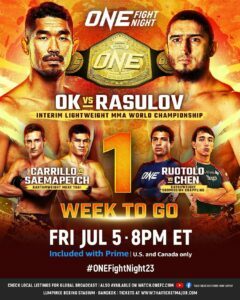 ONE on Prime Video 23 Main Event Breakdown