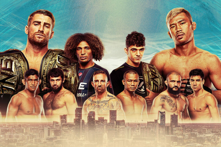ONE Championship Reveals Complete 12-Bout Lineup For ONE 168