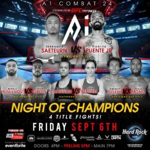 A1 Combat 24 Results