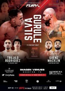 Fury FC 96: Silva vs. Gurule Results