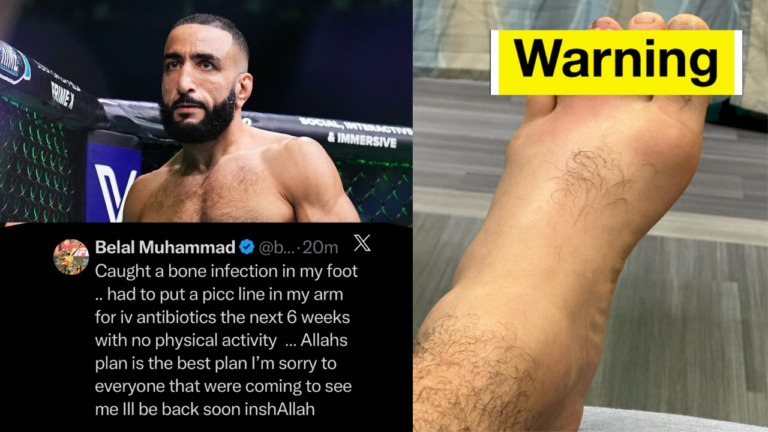Belal Muhammad Withdraws from UFC 310