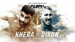 Fury FC 98: Dixon vs. Khera Results