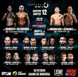 Samourai MMA Chapter 12 Main Event Breakdown: Sezinando Fights Ramsay