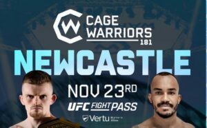 Cage Warriors 181 Results