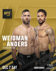 Chris Weidman vs. Eryk Anders Preview