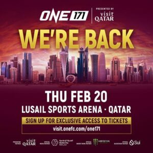 ONE Championship Announces February 20 Return To Qatar For ONE 171