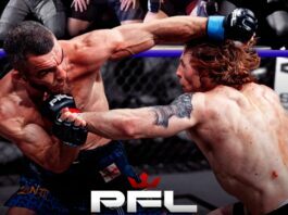 A look back at the top five fights in 2024 in the PFL.