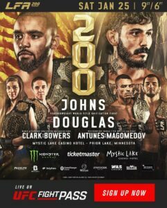 LFA 200: Johns vs Douglas Main Card Preview, Three Exciting Championship Fights Headline Historic Card