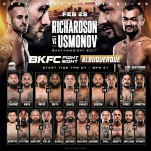 BKFC Albuquerque Results: Action-Packed Card to End February