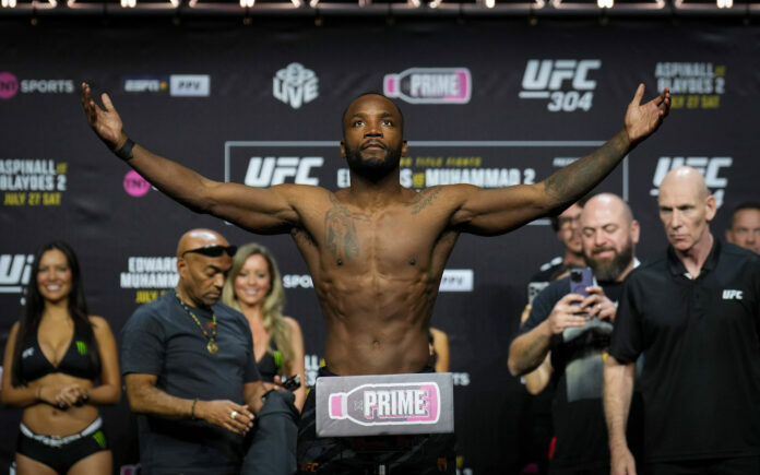 Leon Edwards features in the UFC London main event