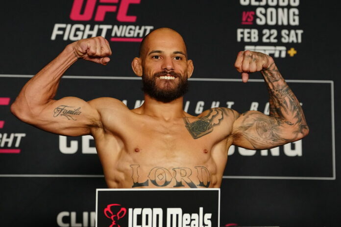 Jean Silva, due to fight tonight at UFC 314.