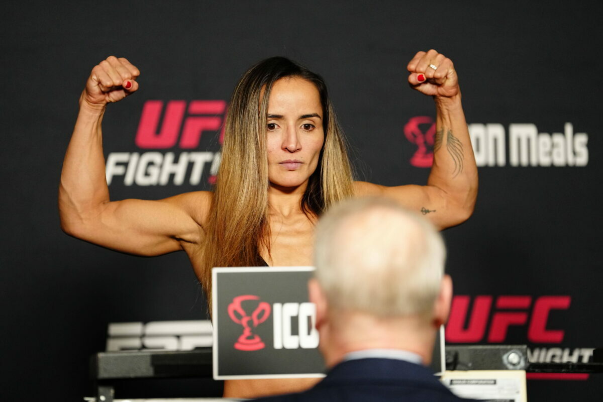 UFC Fight Night - Emmet Vs Murphy Talita Alencar, due to fight Saturday at UFC Vegas 105.