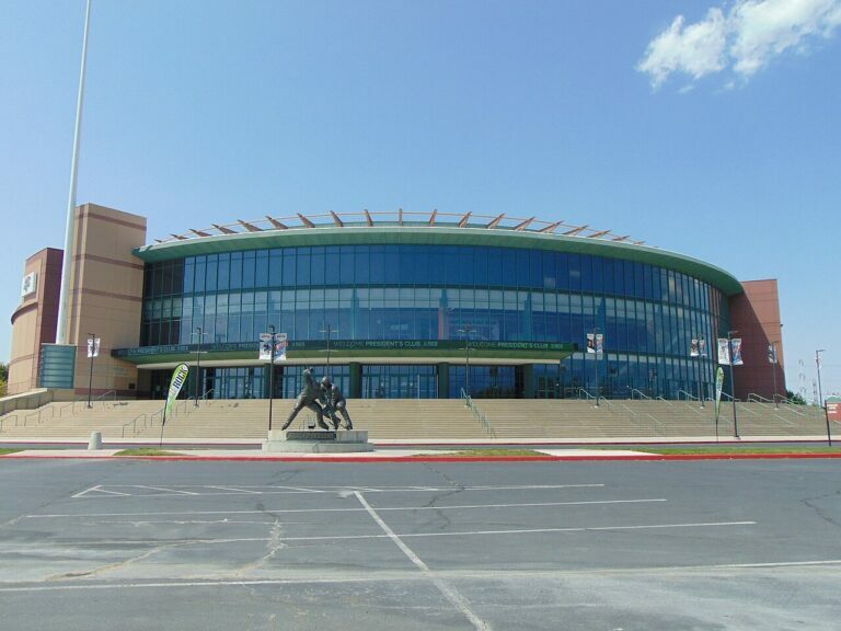 Maverik Center, site of BKFC 74 Saturday night.