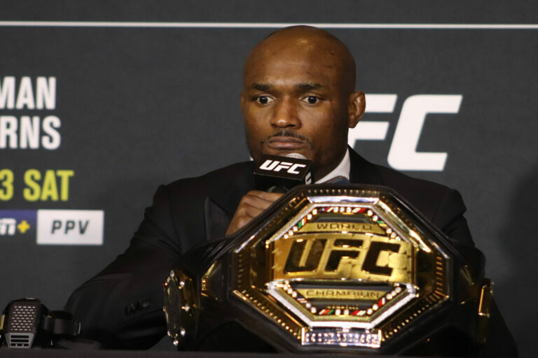Kamaru Usman at UFC 258