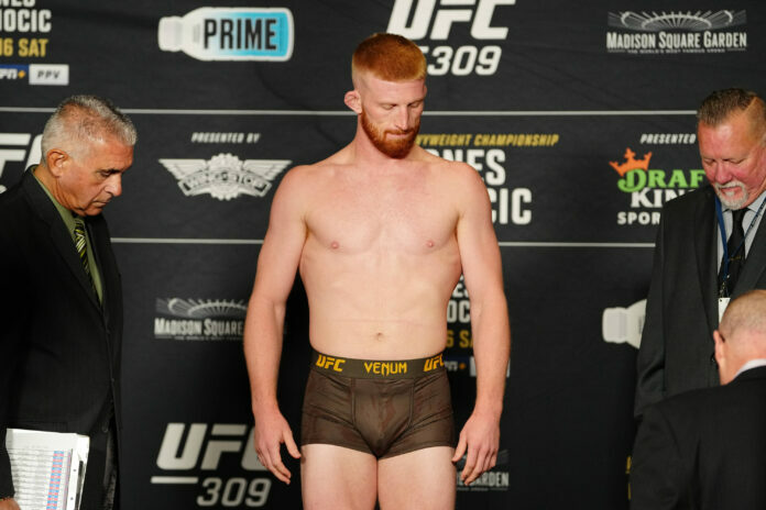 Bo Nickal, due to fight at UFC Des Moines tonight.