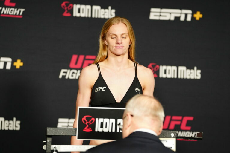 Carli Judice, with one of the best nicknames in MMA: "Crispy."
