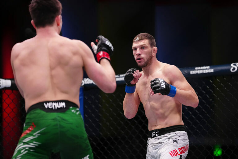 Kurt Holobaugh, due to fight Saturday at UFC Vegas 107.