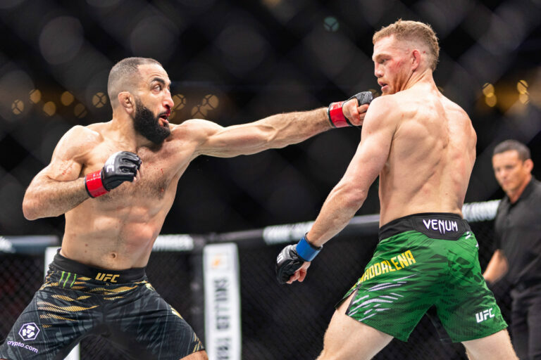 Belal Muhammad and Jack Della Maddalena.