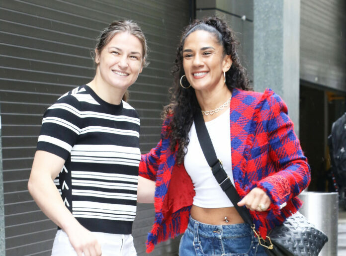 Katie Taylor and Amanda Serrano, two gladiators of women's boxing.