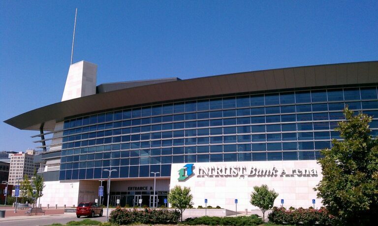 Intrust Bank Arena, site of PFL Wichita Friday night.