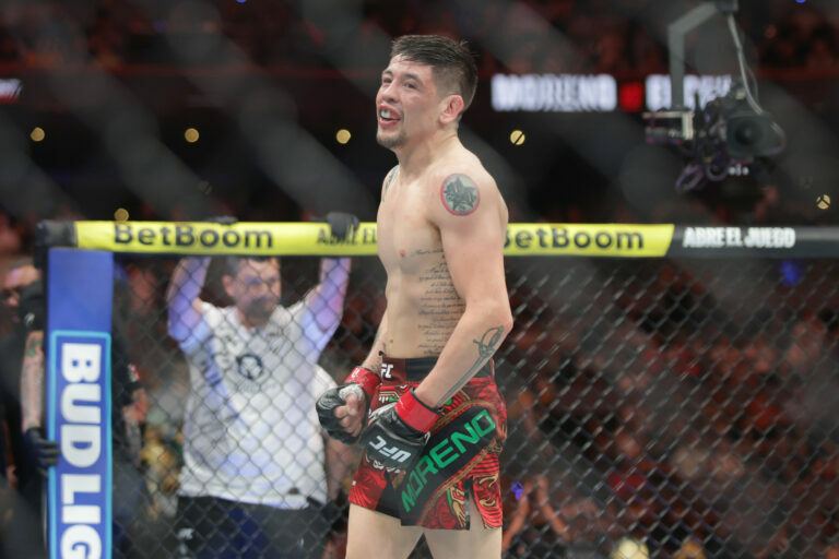 Brandon Moreno appeared on this week's The Ultimate Fighter episode.