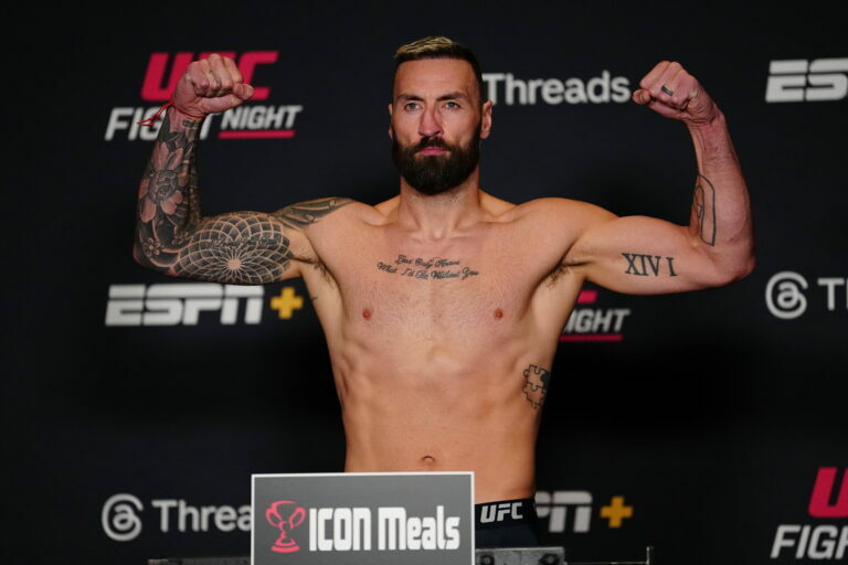 Paul Craig, rebooked for UFC Atlanta Saturday night.