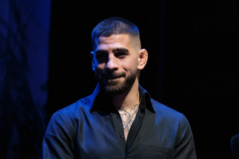 Ilia Topuria, due to fight tomorrow in UFC 317.