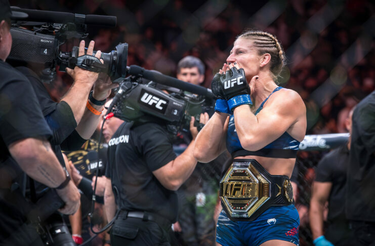 Kayla Harrison took part in one of the most exciting combat sports shows this decade.