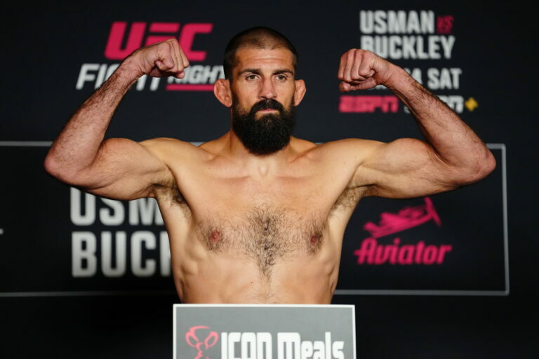 Court McGee, due to fight in UFC Atlanta Saturday.