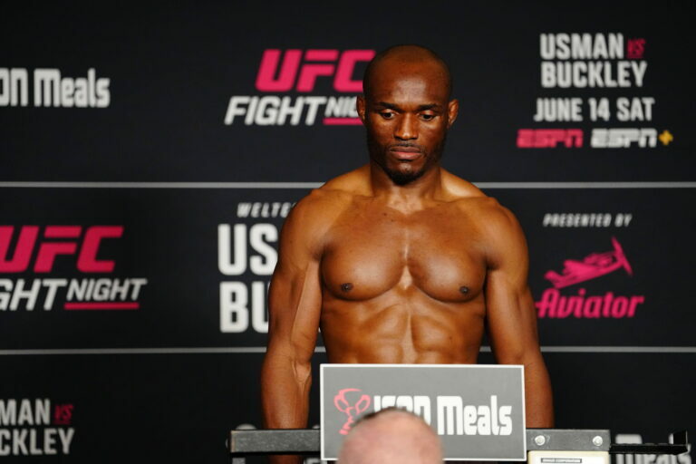 Kamaru Usman, due to fight Saturday in UFC Atlanta.