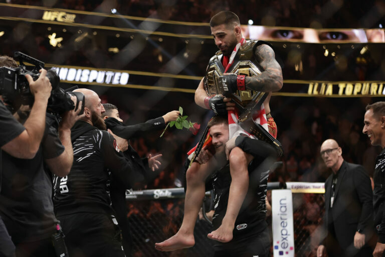Ilia Topuria, new UFC Lightweight Champion.