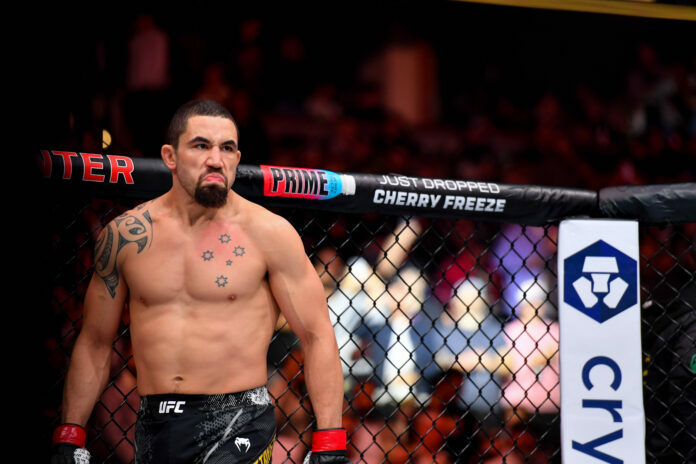 UFC Abu Dhabi main eventer, Robert Whittaker